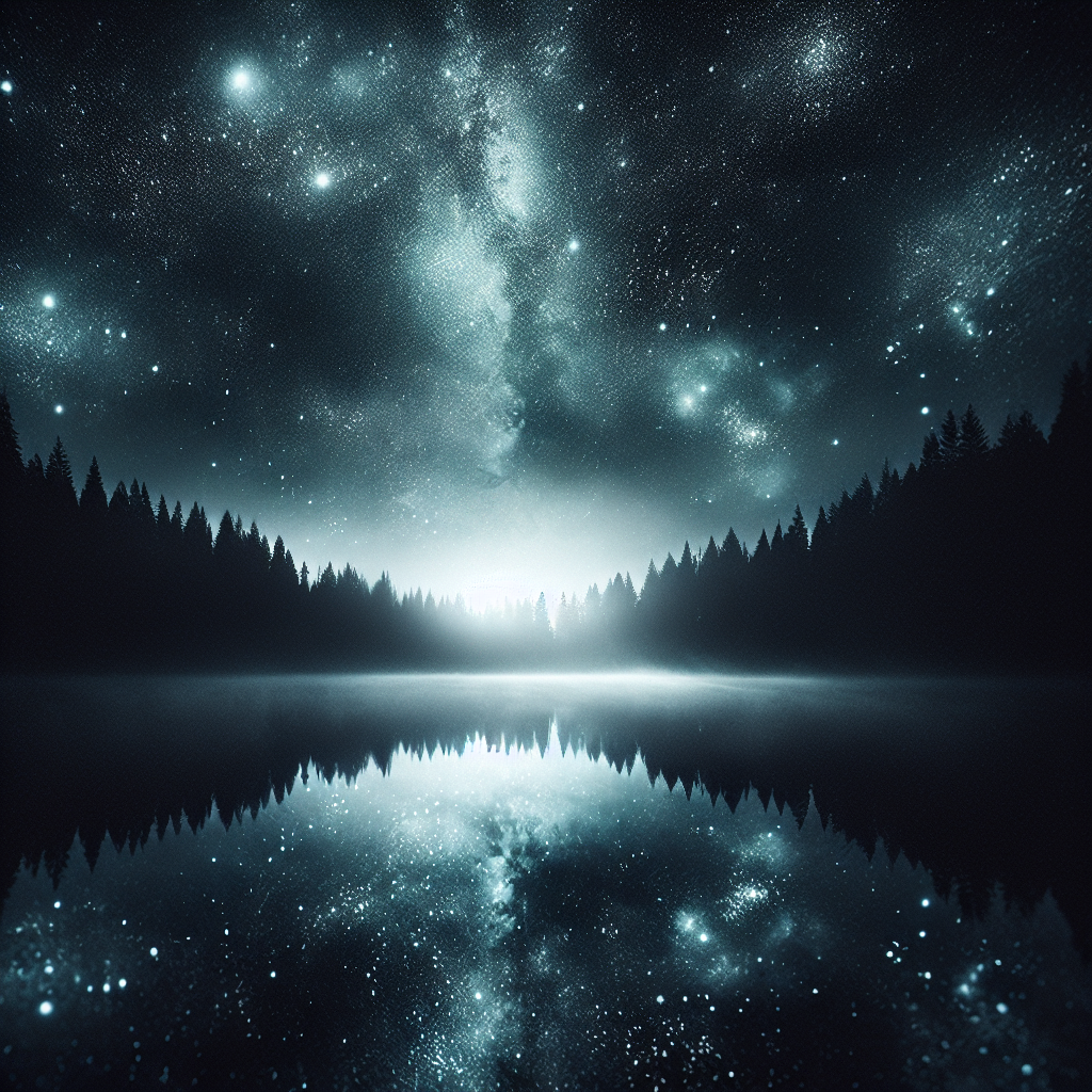 Mystic Lake Reflections Diamond Painting