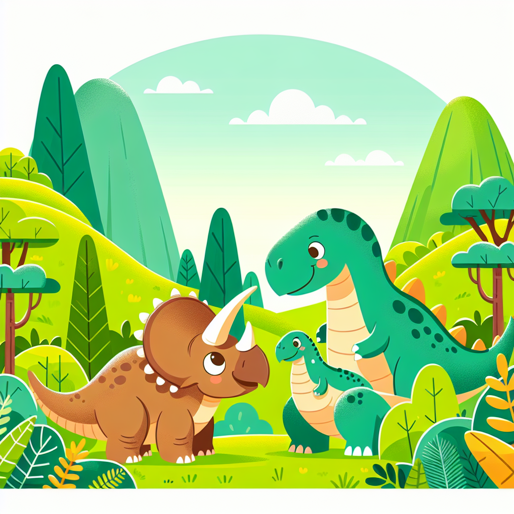 Friendly Dinosaur Valley Paint By Diamond