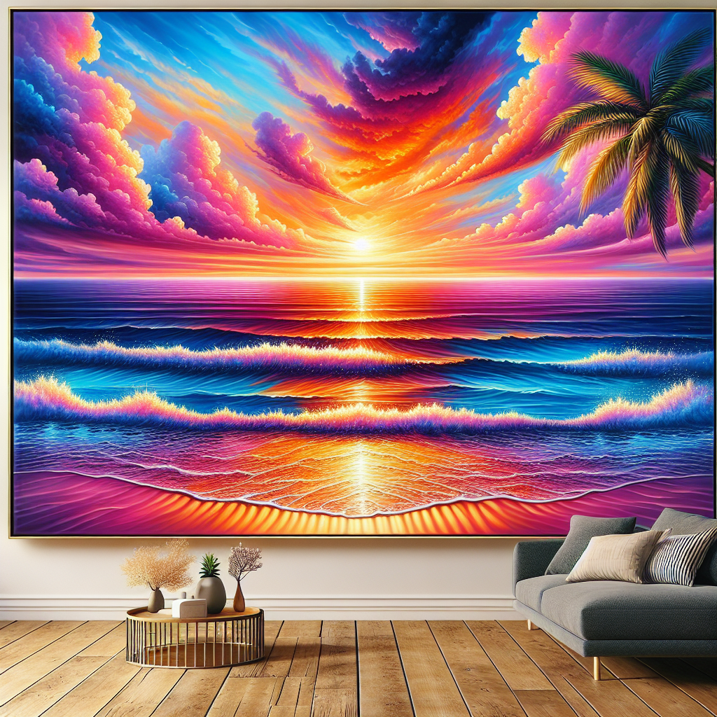 Joyful Ocean View Diamond Painting