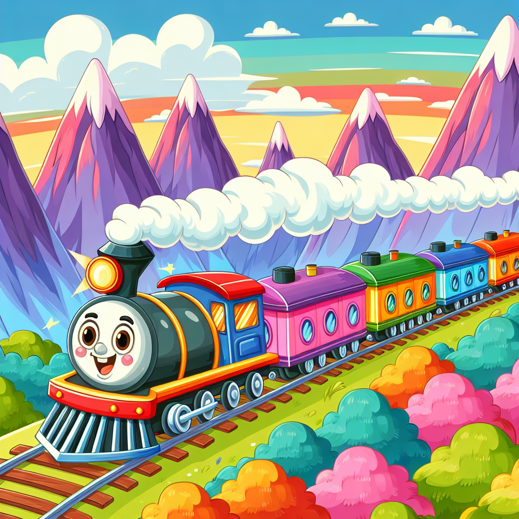 Exciting Train Adventures Paint By Diamond