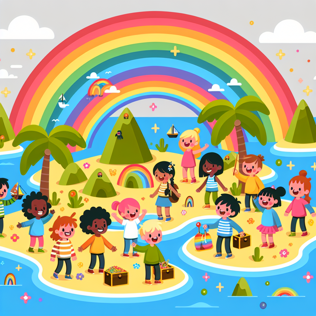 Rainbow Island Quest Paint By Diamonds Kits