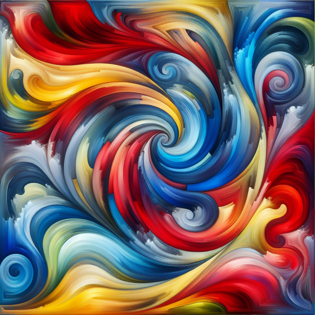 Artistic Abstraction Paint By Diamonds