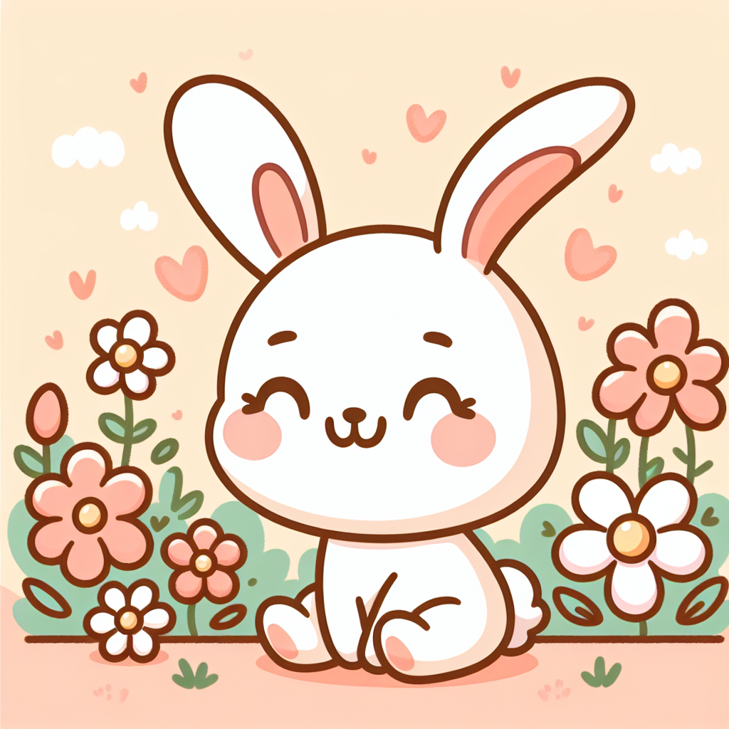 Blissful Bunny DIY Paint By Diamonds