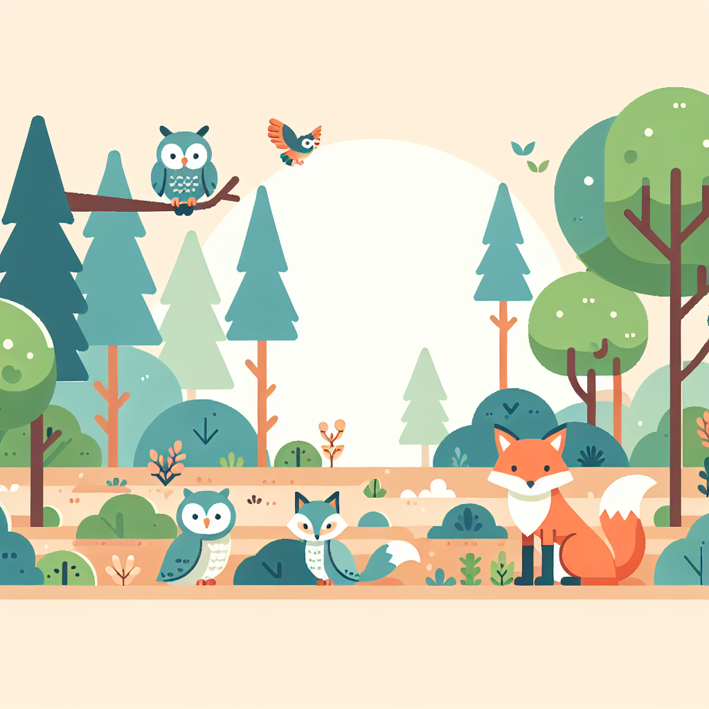 Mystic Forest Animals Paint By Diamonds Kits