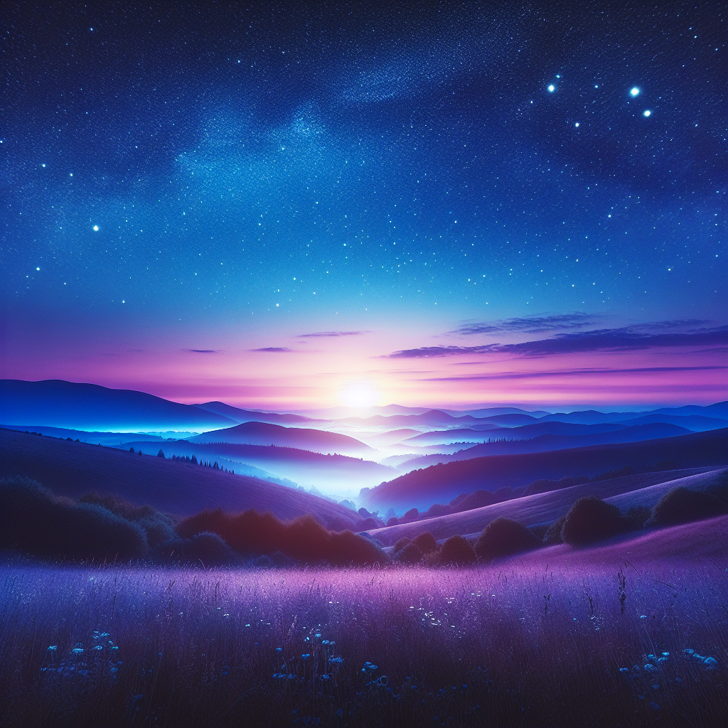 Beautiful Starry Night Diamonded Painting Kits