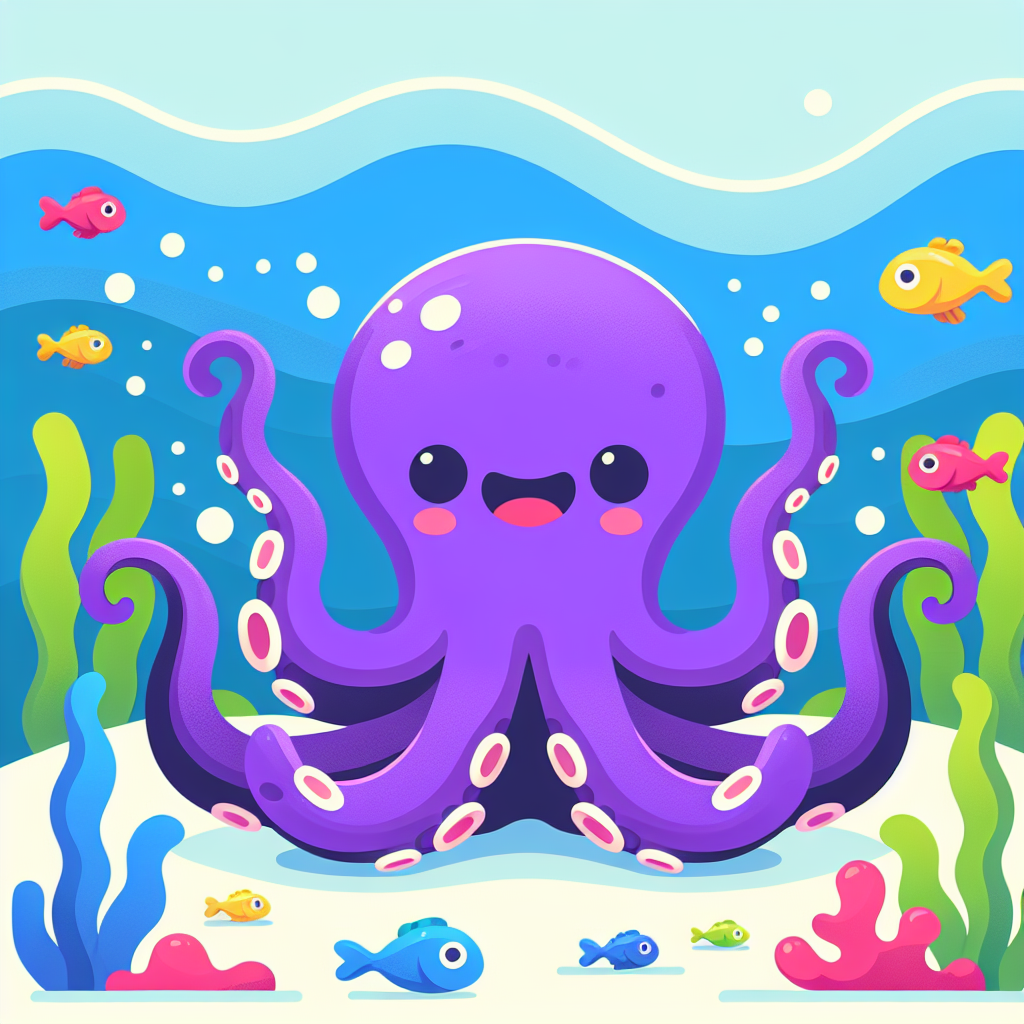 Funny Octopus Paint By Diamonds Kits