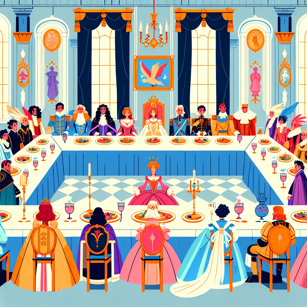 Royal Fairytale Banquet Paint By Diamonds Kits