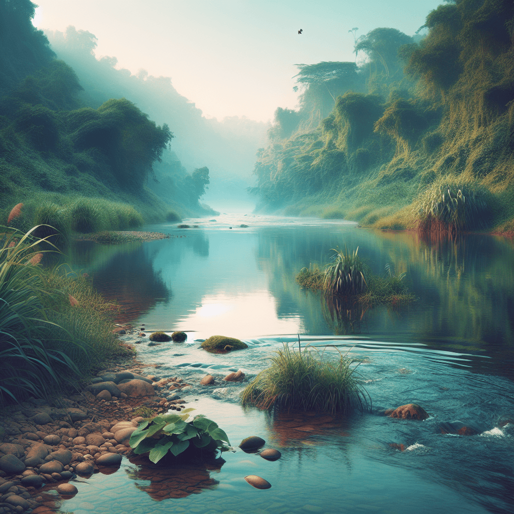 Mystic Riverbank Tranquility Paint By Diamonds