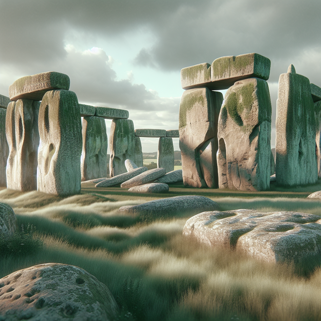 Timeless Stonehenge Mystery Painting Diamond Kit