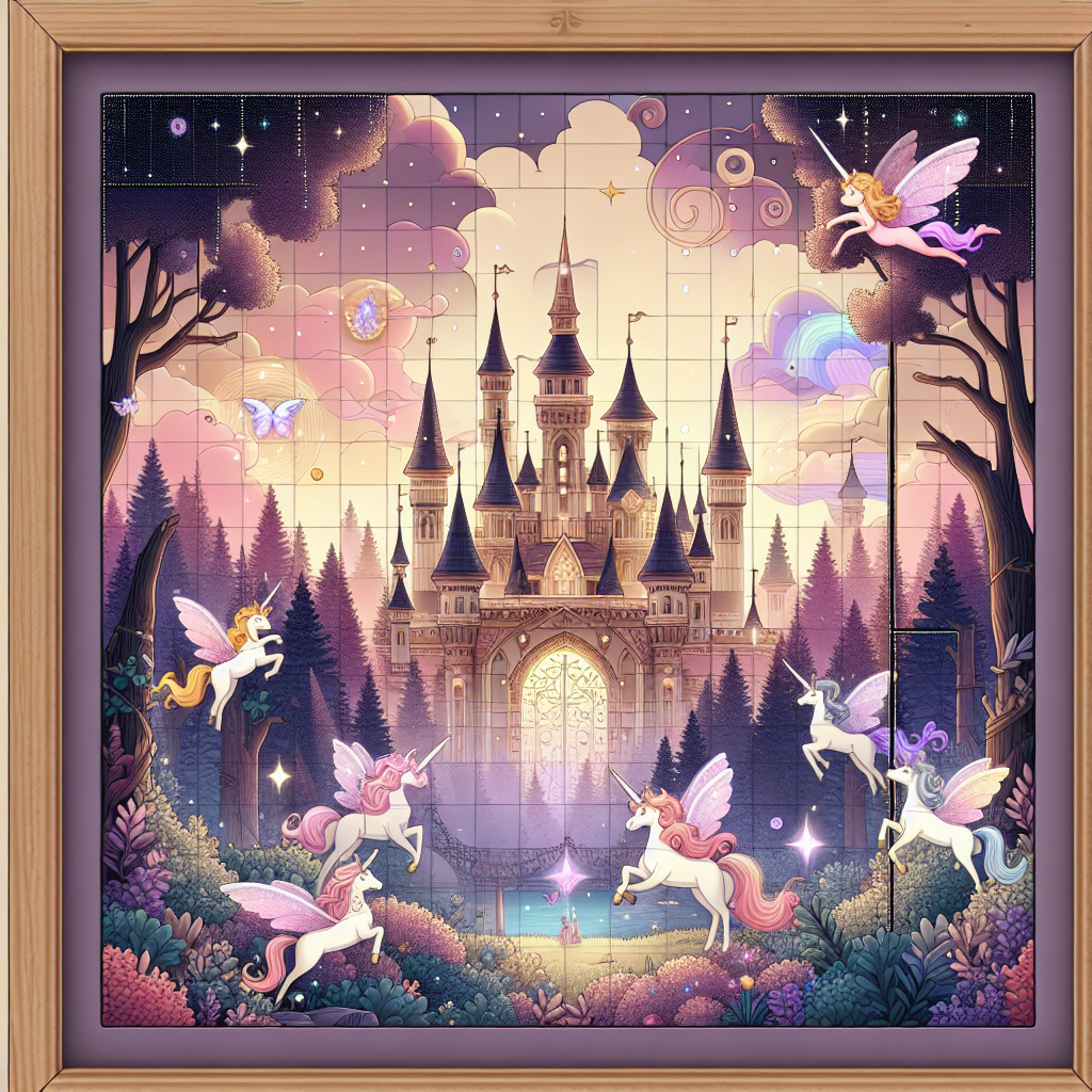 Magical Fairytale Realm 5D DIY Paint By Diamond Kit – Original Paint By ...