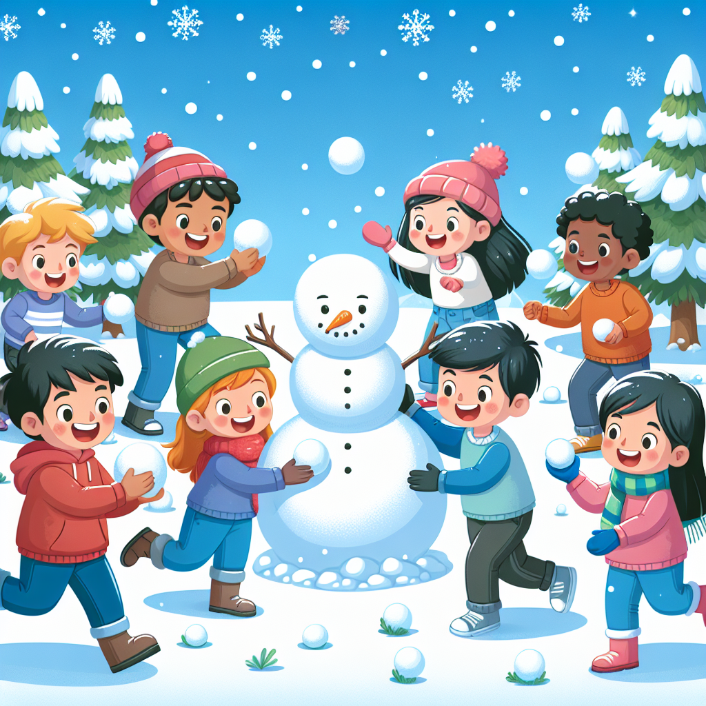 Whimsical Snowy Adventures Paint By Diamonds Art