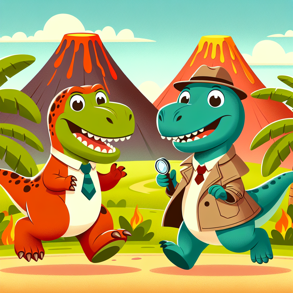 Daring Dino Detectives Diamond Painting