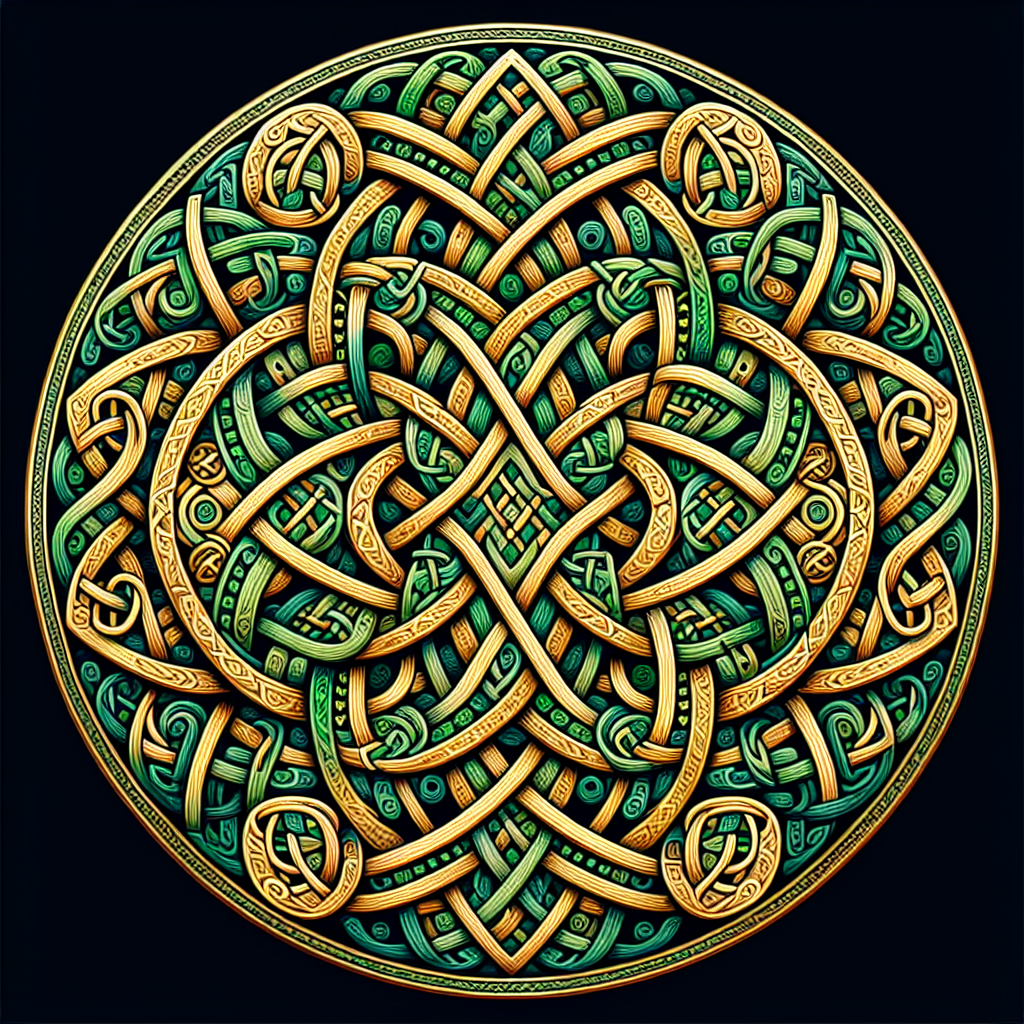 Celtic Knot Enchantment Paint By Diamond