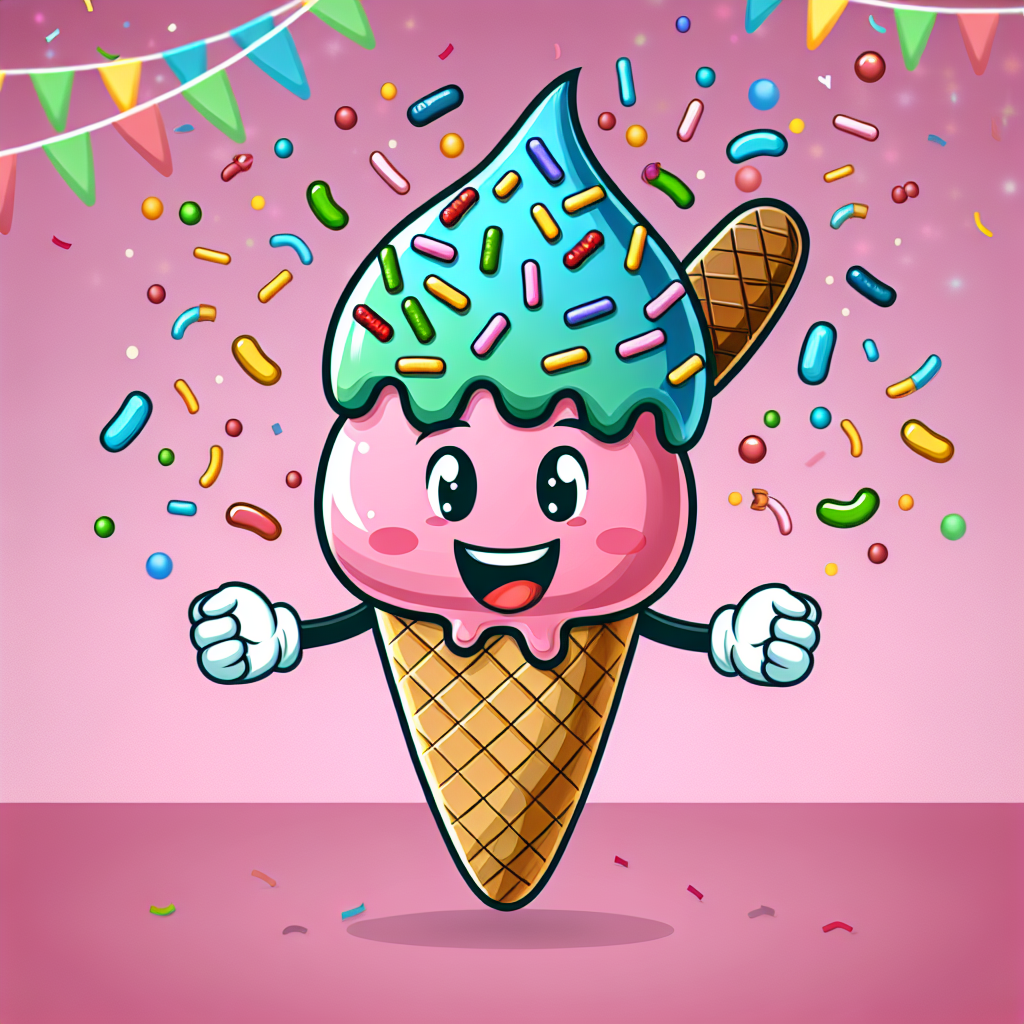 Happy Ice Cream Party Diamonded Painting Kits