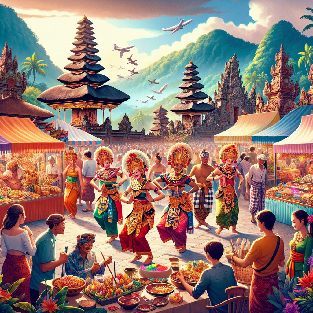 Bali Arts Festival - Indonesia Paint By Color