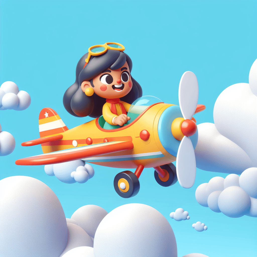 Little Aviator's Sky Paint By Diamonds