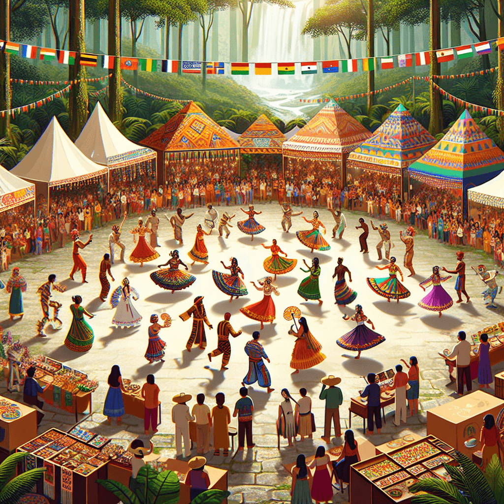 Borneo Rainforest Festival Diamond Painting