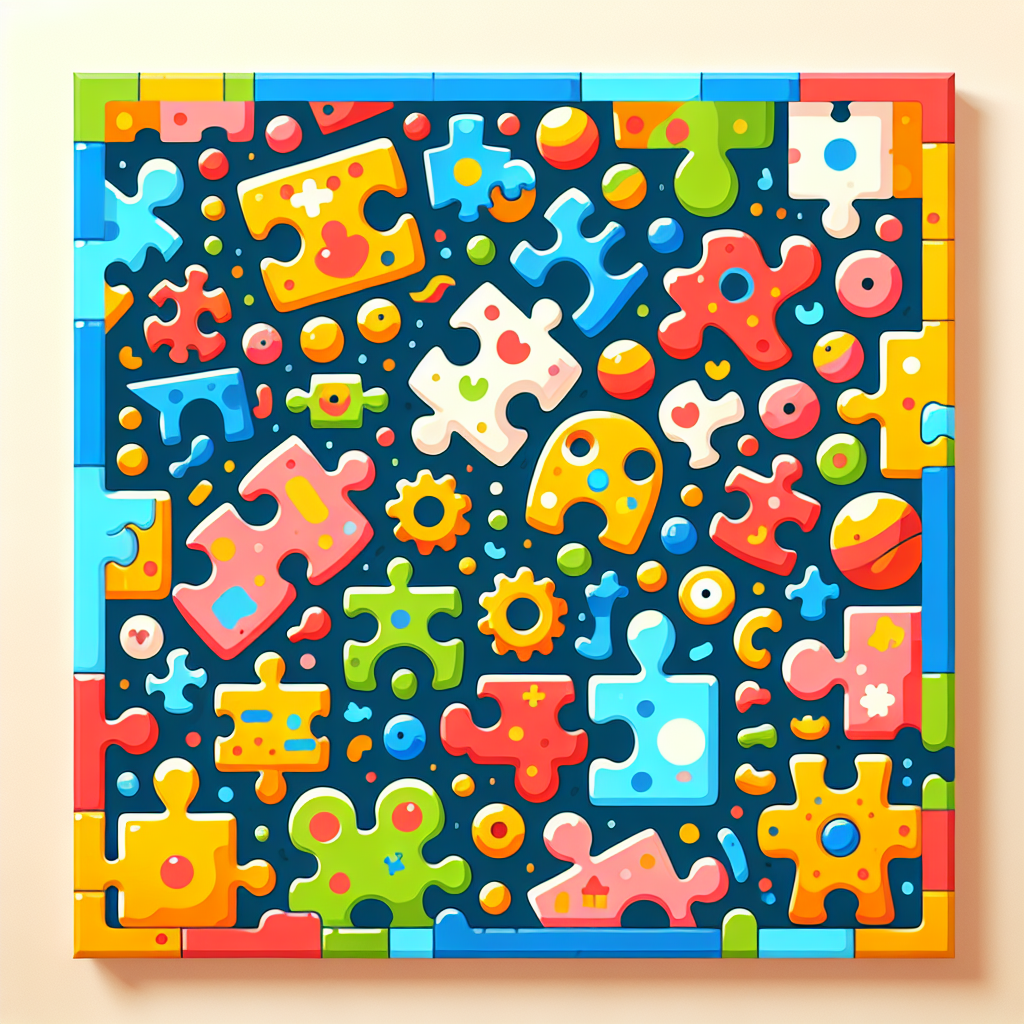Joyful Jigsaw Puzzle Paint By Diamond