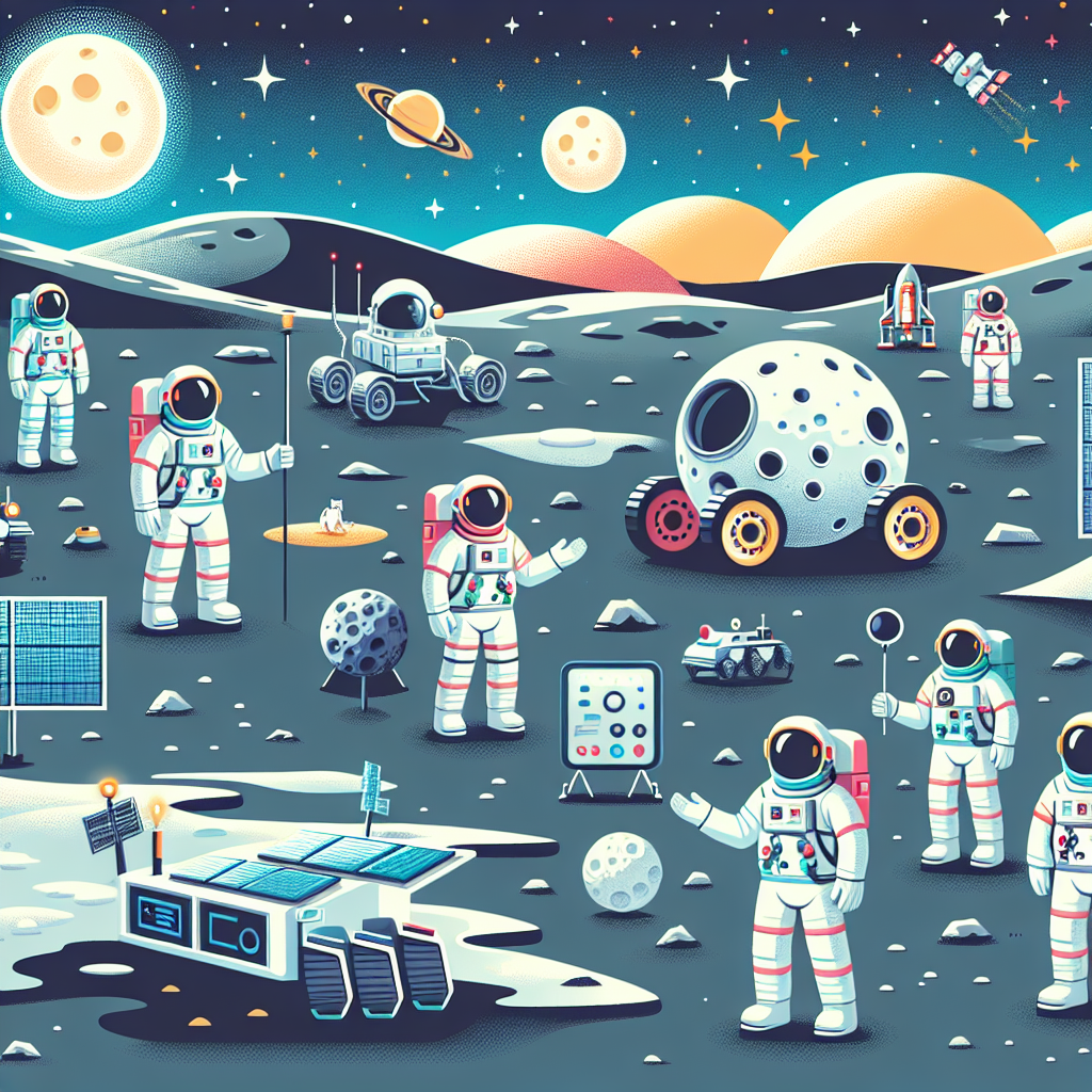 Lunar Lunar Landscape Paint By Diamonds Kits