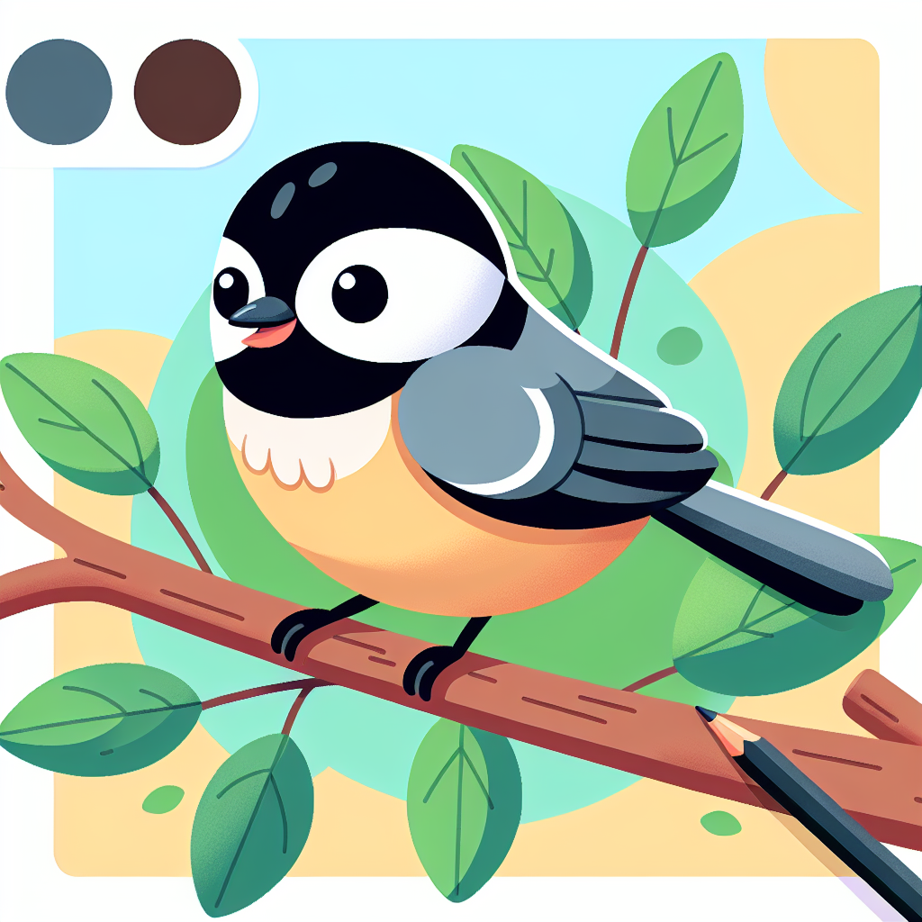 Cheerful Chickadee Paint By Diamonds Kits