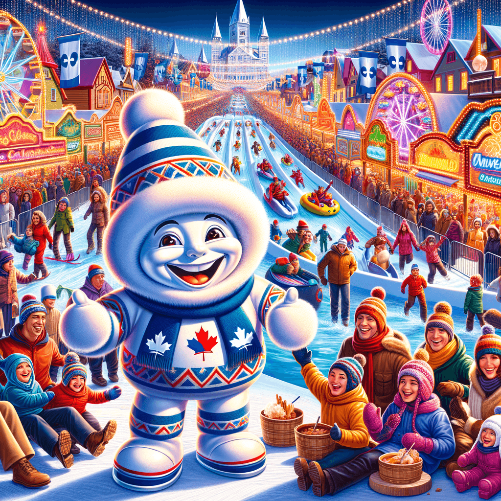 Quebec Winter Carnival Paint By Diamonds Kits