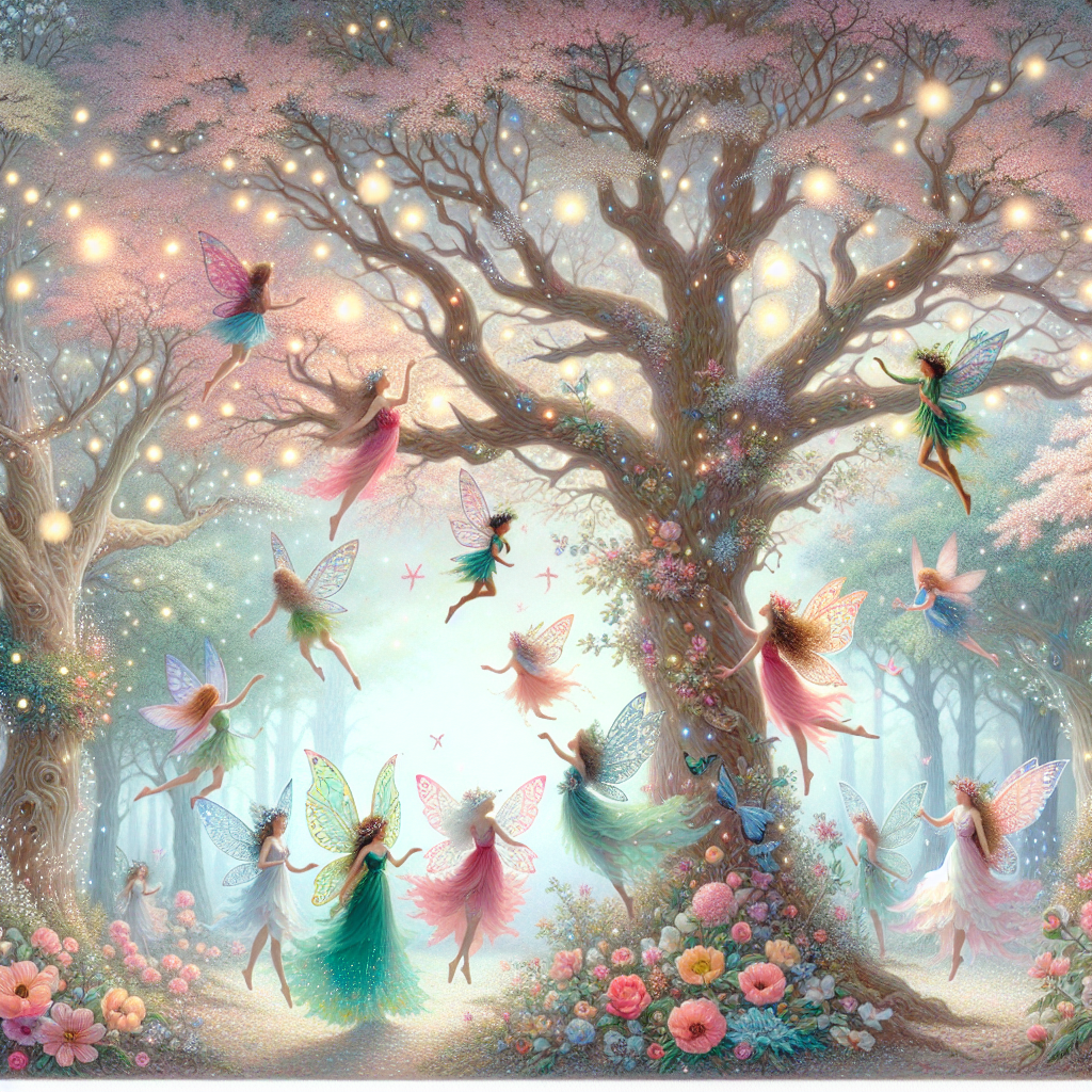 Ethereal Forest Fairies Paint By Diamonds Kits
