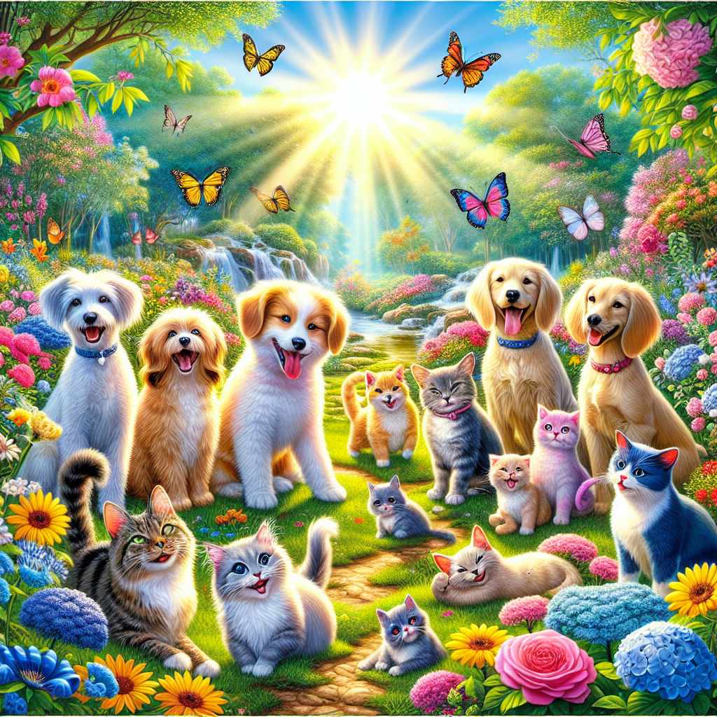 Cheerful Pet Party Diamonded Painting Kits