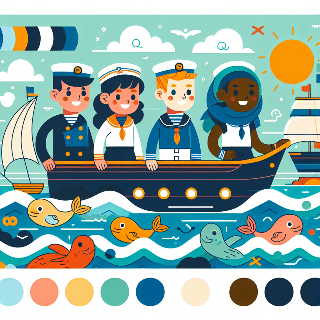 Sailor's Ocean Quest Paint By Diamonds