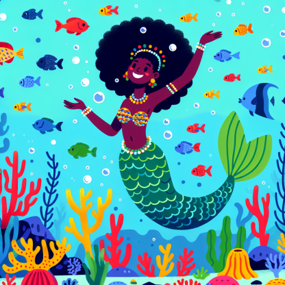 Mermaid's Ocean Adventure Paint By Diamond