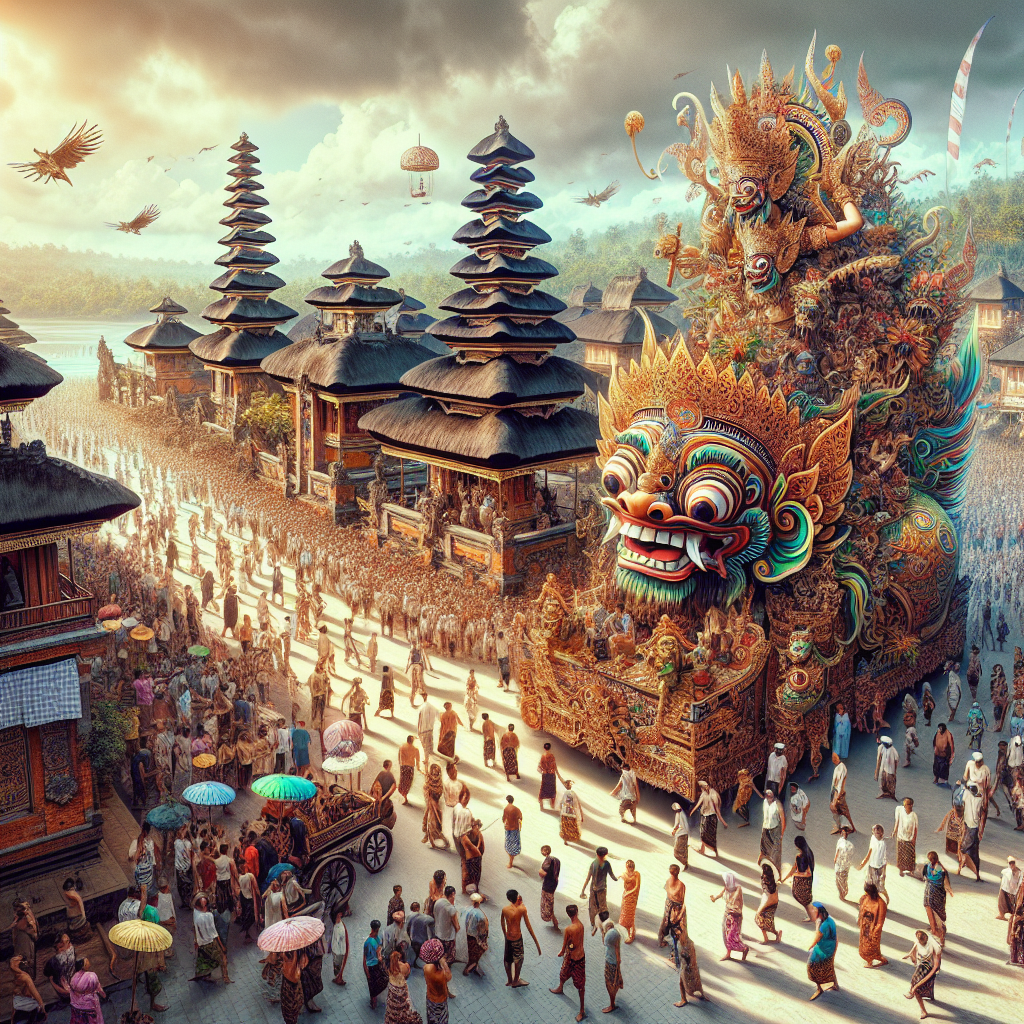 Balinese New Year (Nyepi) Painting By Diamonds Kit
