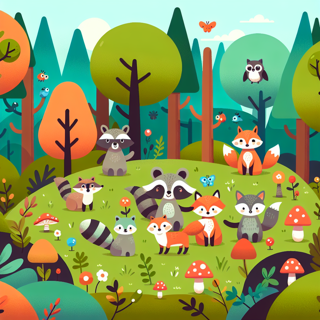 Magical Forest Critters Diamonded Painting Kits