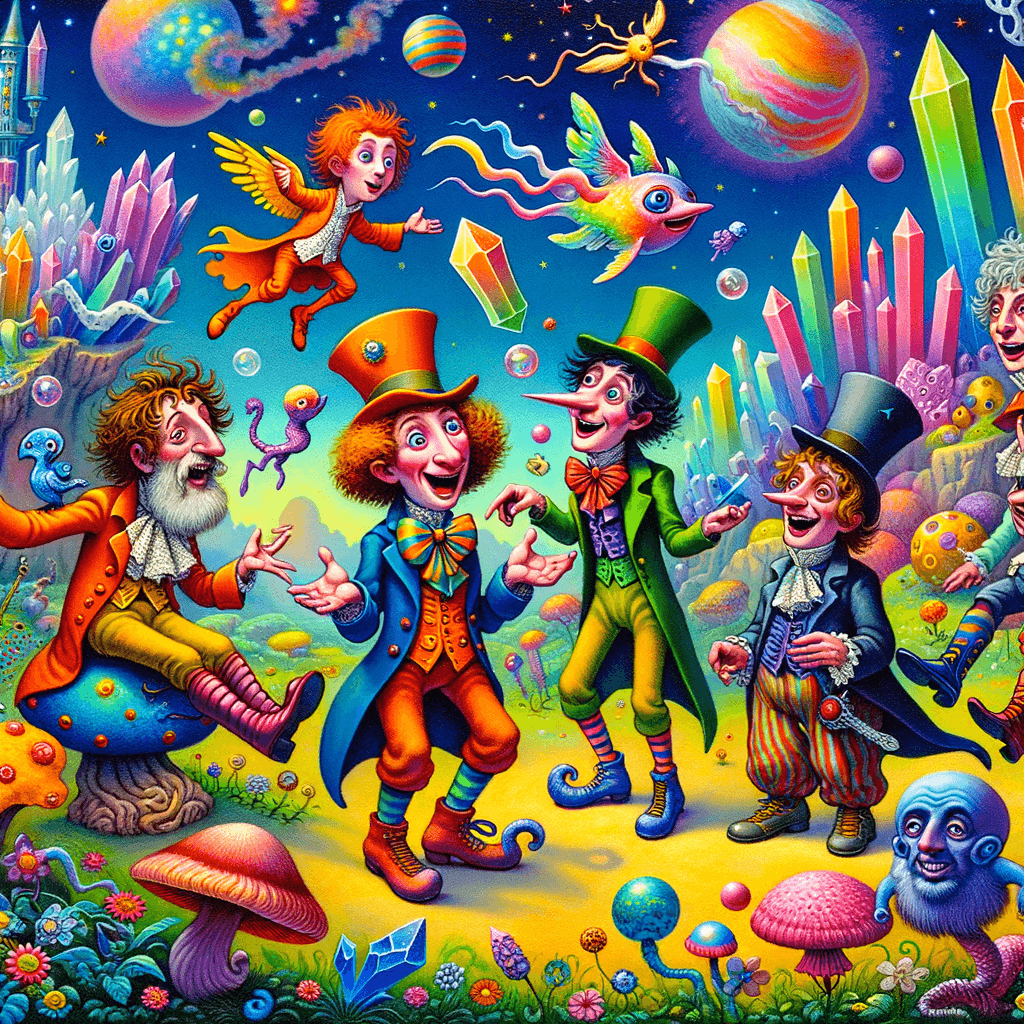 Cartoon Dreamland Paint By Diamonds Kits