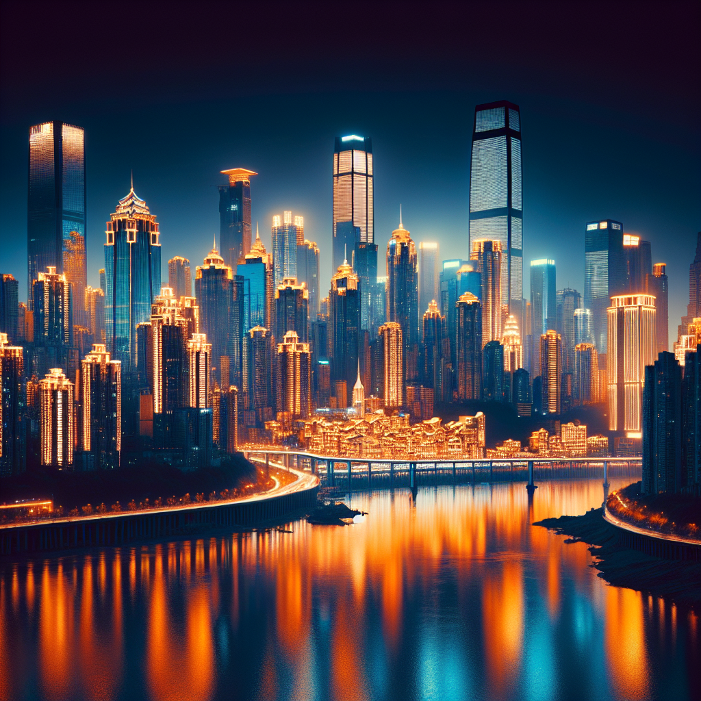 Cityscape Reflections Paint By Diamonds