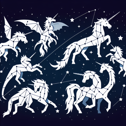 Cosmic Constellation Creatures Paint By Diamond