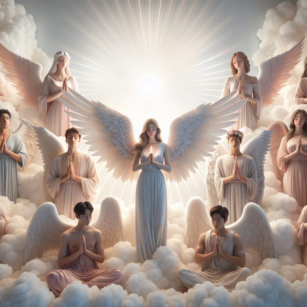 Ethereal Angelic Scene Diamond Painting