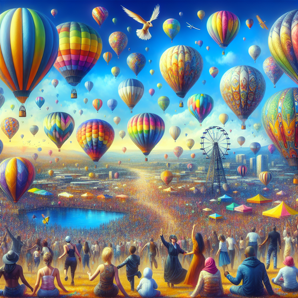 Balloon Fiesta of Gatineau - Gatineau 5D DIY Paint By Diamond Kit ...