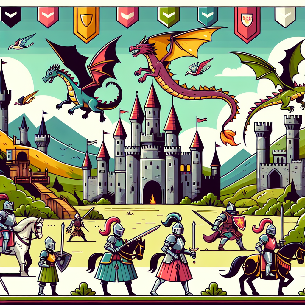 Medieval Mayhem Paint By Diamonds Kits