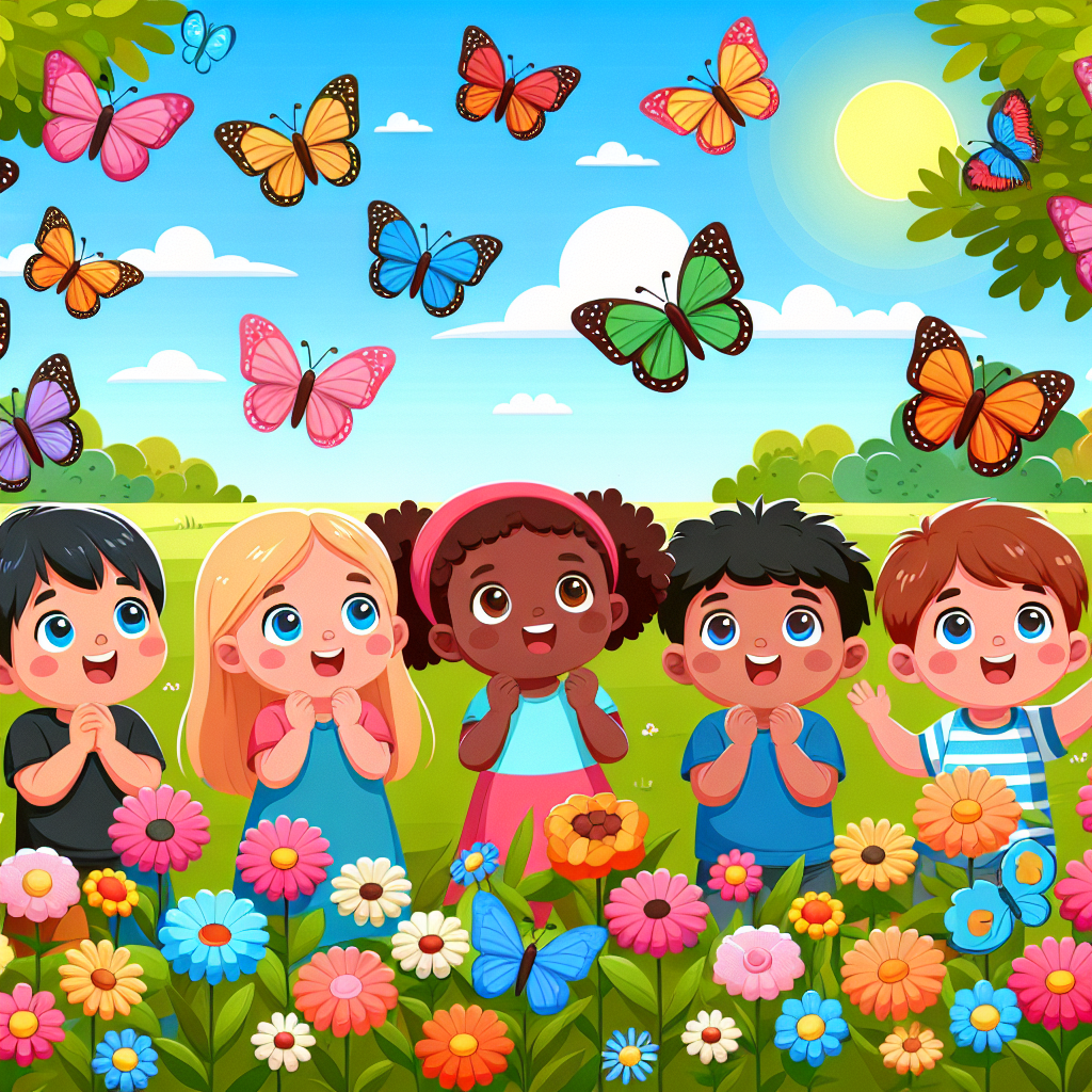 Colorful Butterfly Garden Discovery Paint By Diamond