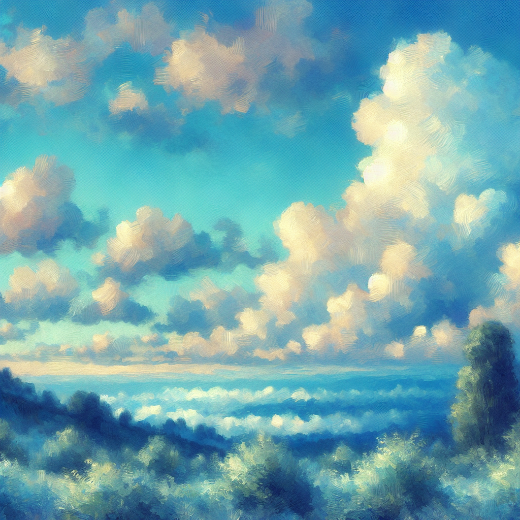 Sapphire Sky Landscapes Diamond Painting