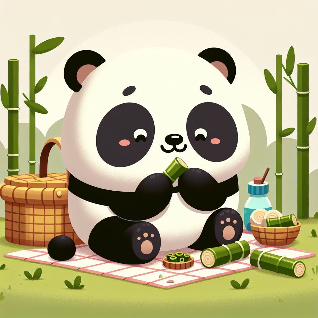 Playful Panda's Picnic DIY Paint By Diamonds