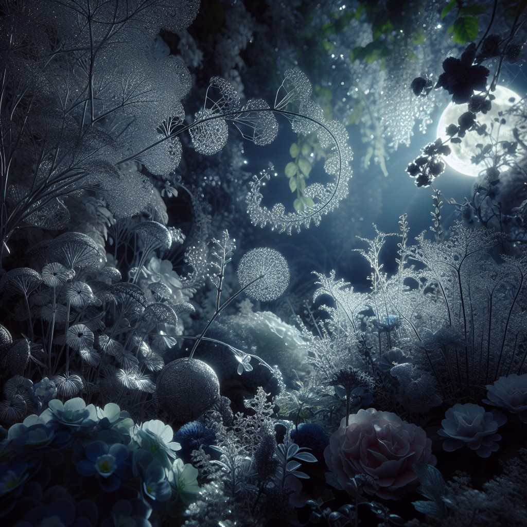 Enchanted Night Garden DIY Paint By Diamonds
