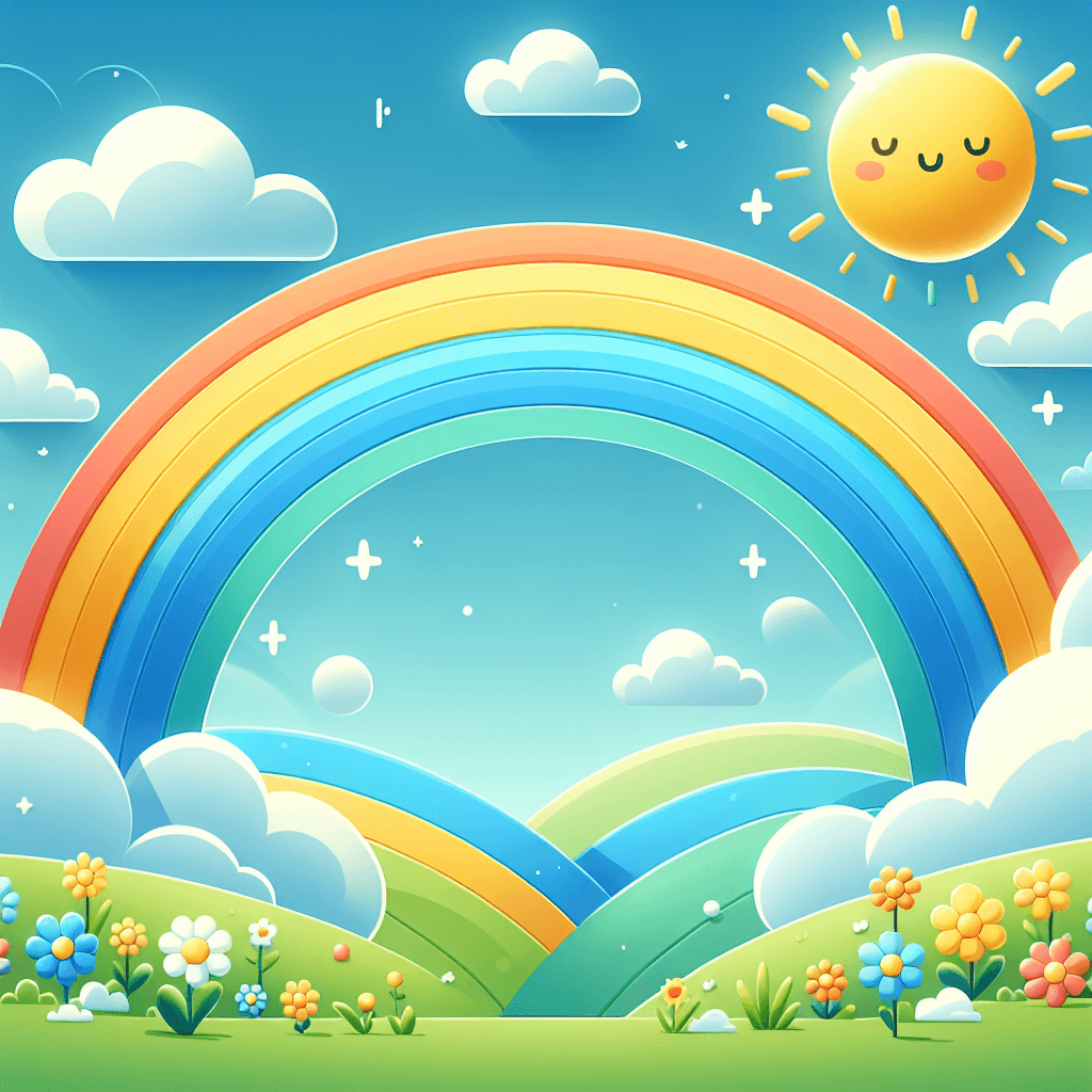 Sunny Days And Rainbows Painting By Diamonds Kit