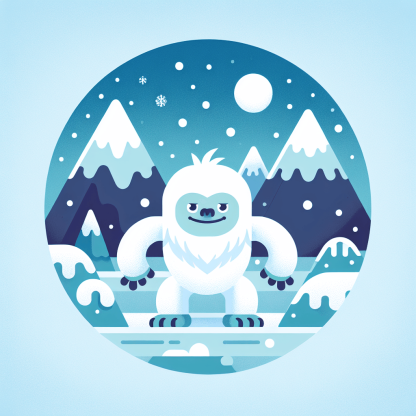 Mystical Mountain Yeti Diamonded Painting Kits