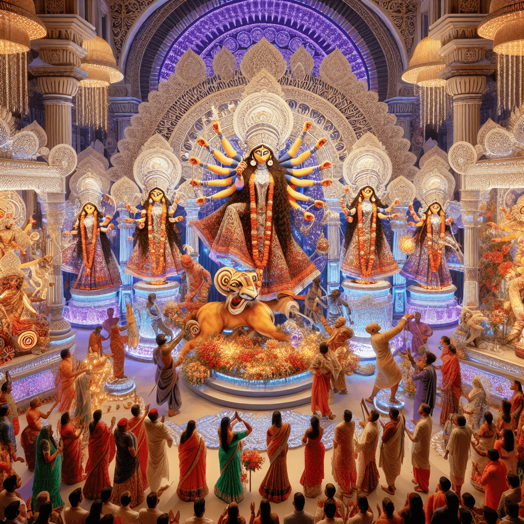 Durga Puja Festival Paint By Diamond