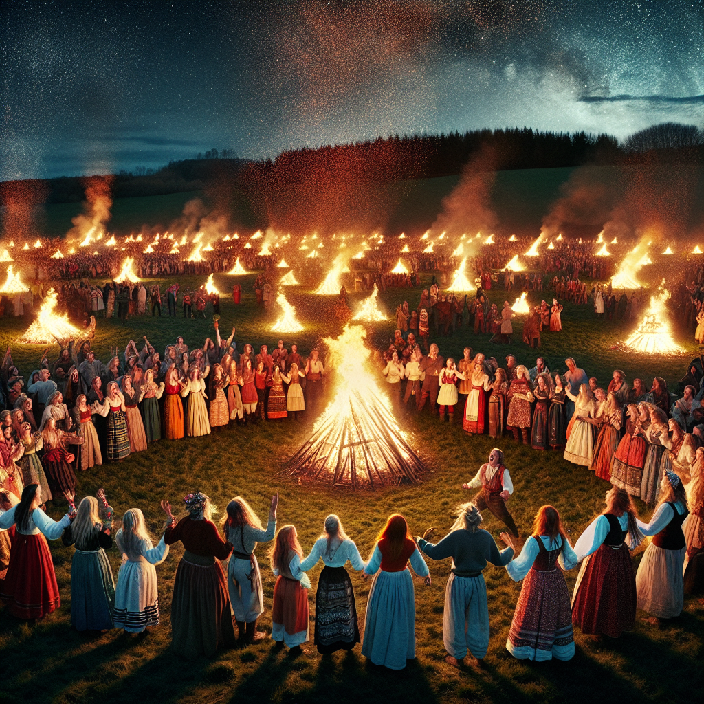 Walpurgis Night - Sweden Paint By Diamonds