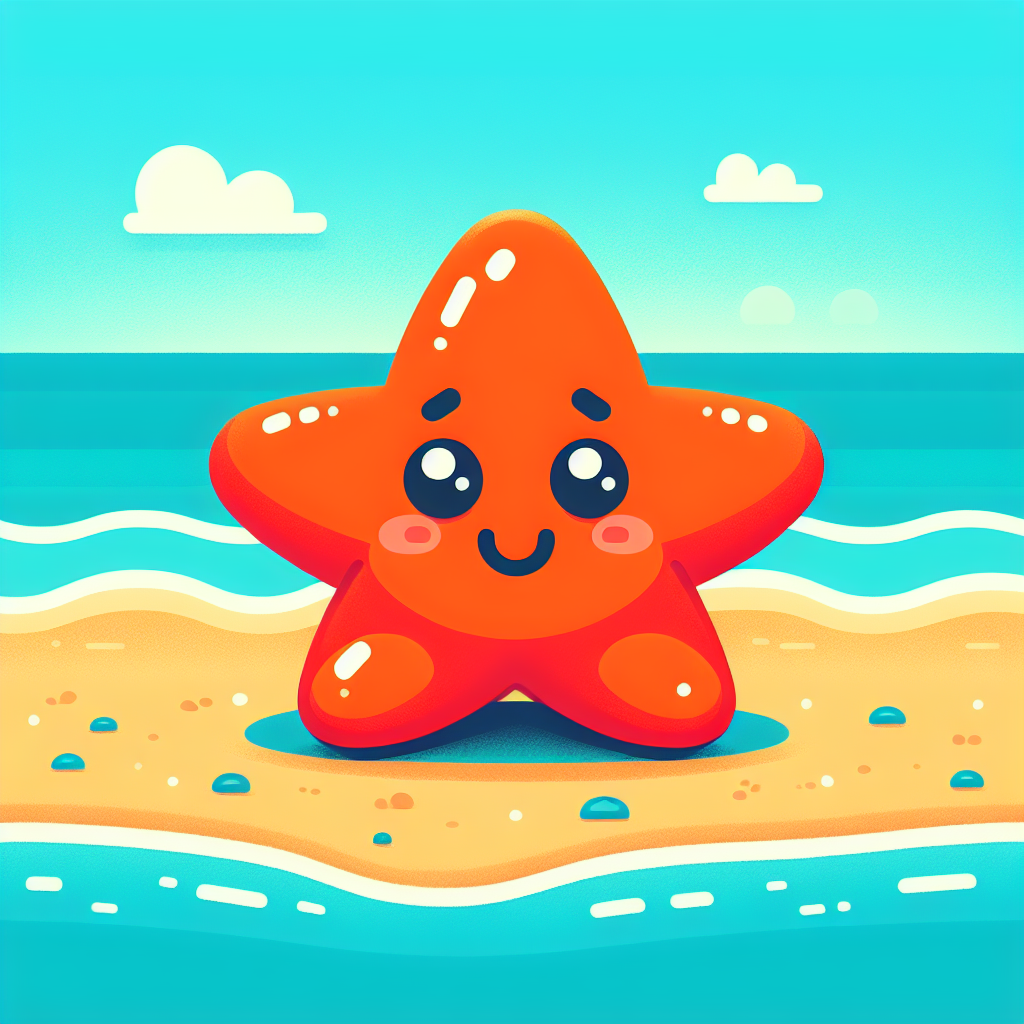 Happy Starfish Paint By Diamond