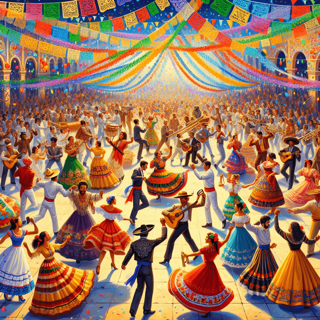Cultural Fiesta Celebration Paint By Diamonds