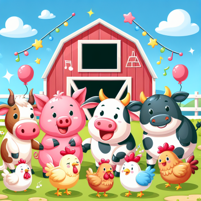 Funky Farmyard Fiesta Diamond Painting