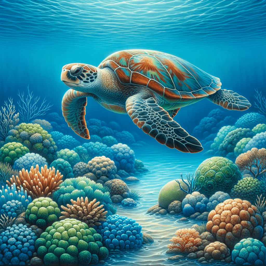 Turtle's Ocean Journey Diamonded Painting Kits