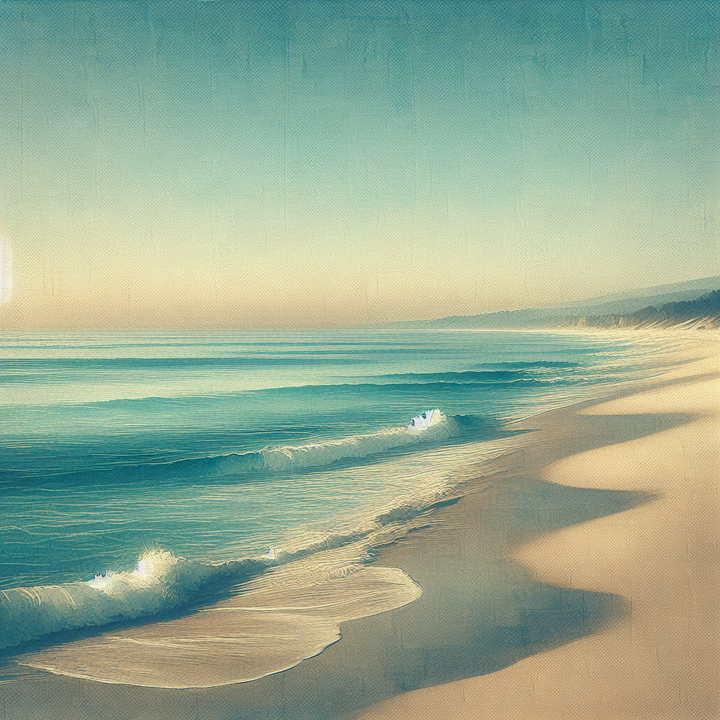 Elegant Ocean Breeze Diamond Painting